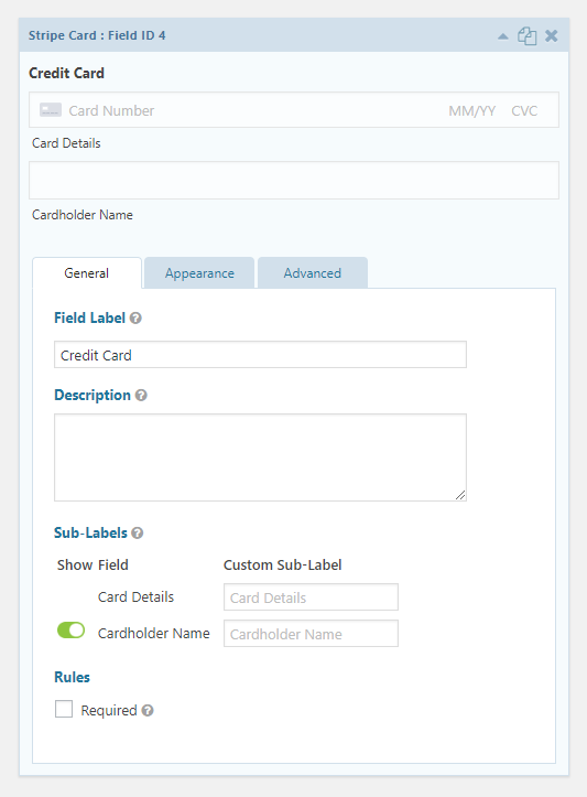 Setting Up a Stripe Compatible Form - Gravity Forms