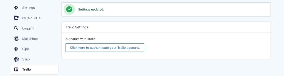 Trello was updated