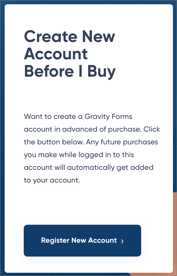 Creating A Gravity Forms Account Gravity Forms Documentation